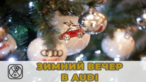 Зимний вечер в Audi: позравления с новым годом от жителей нашего города